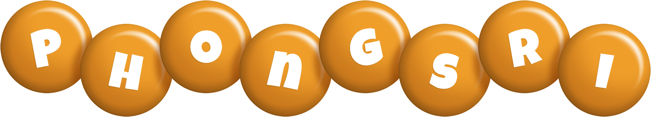 Phongsri candy-orange logo