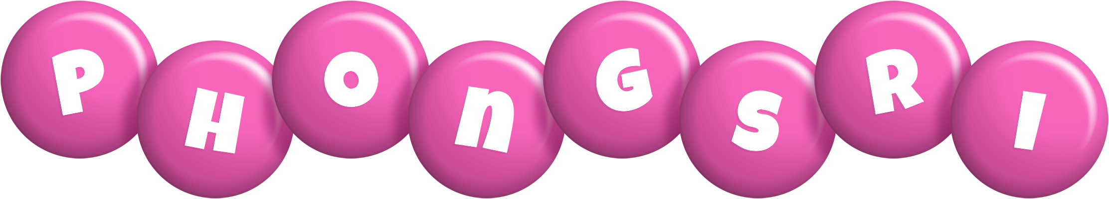 Phongsri candy-pink logo