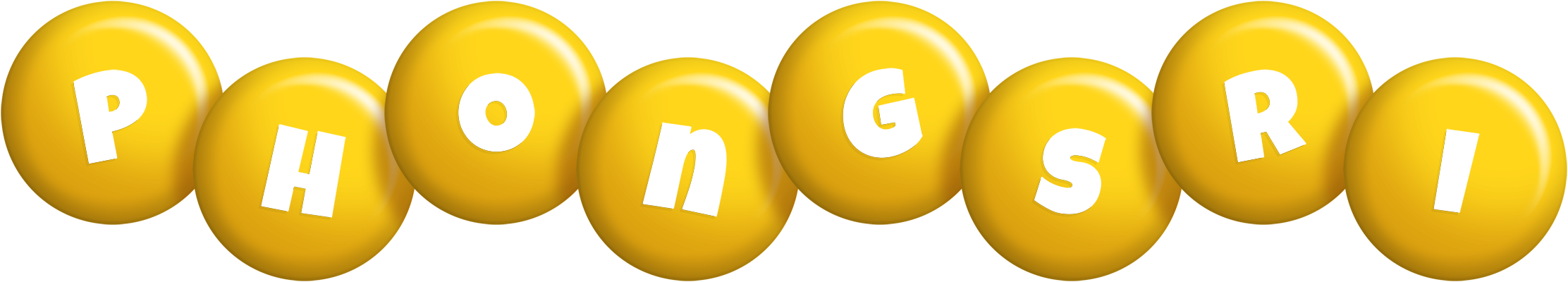 Phongsri candy-yellow logo
