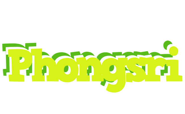 Phongsri citrus logo