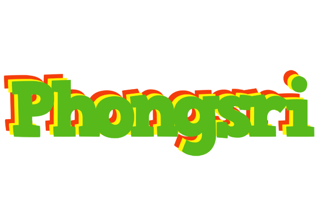 Phongsri crocodile logo