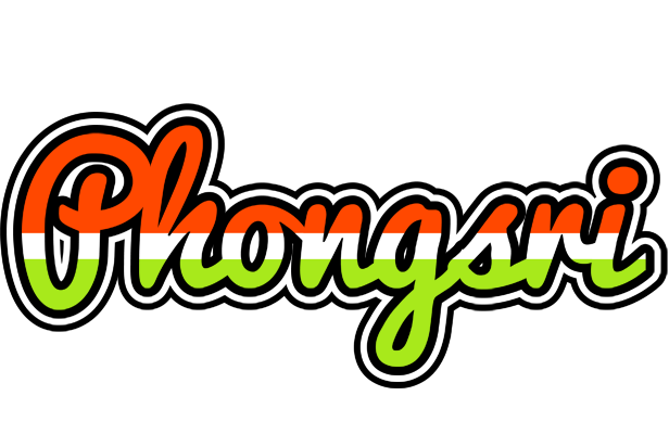 Phongsri exotic logo