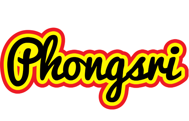 Phongsri flaming logo