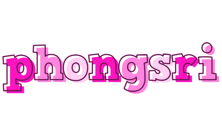 Phongsri hello logo