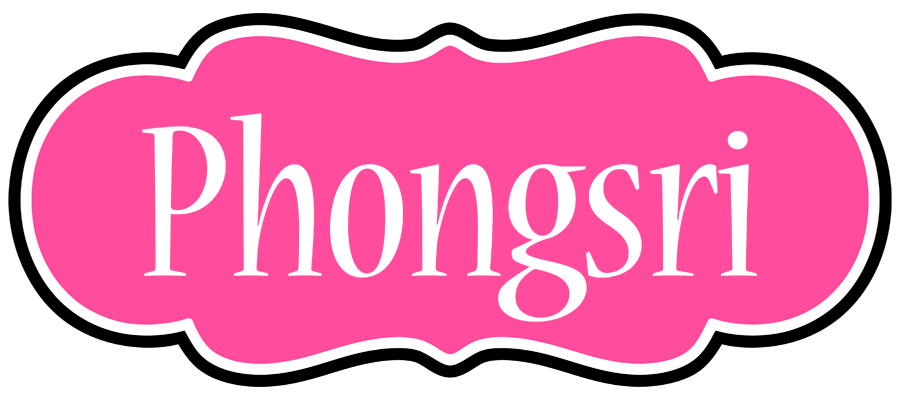 Phongsri invitation logo