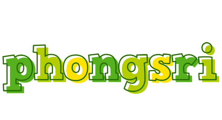 Phongsri juice logo