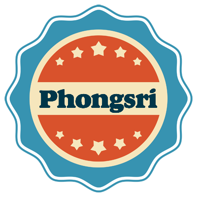 Phongsri labels logo