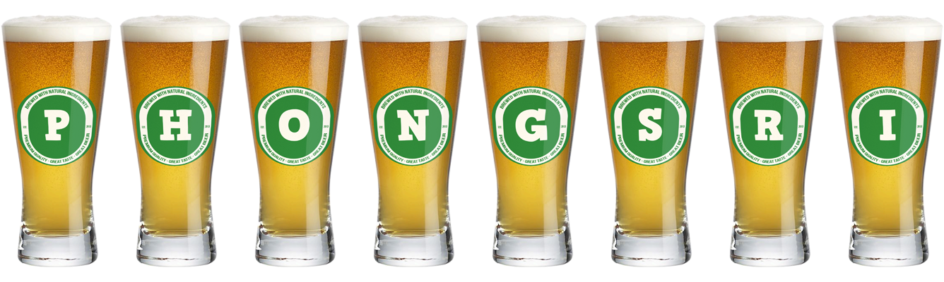Phongsri lager logo