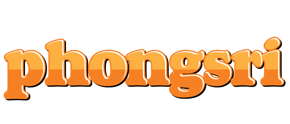 Phongsri orange logo