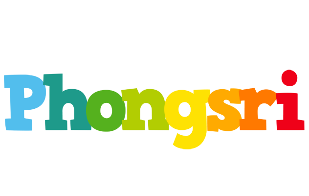 Phongsri rainbows logo