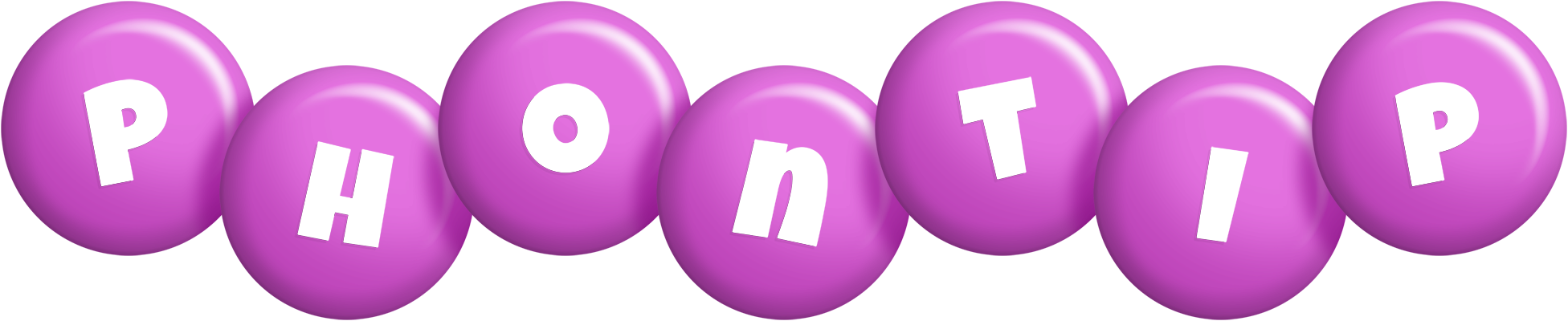 Phontip candy-purple logo