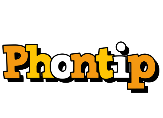 Phontip cartoon logo