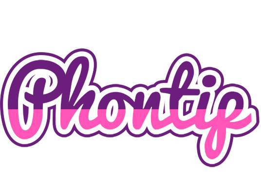 Phontip cheerful logo