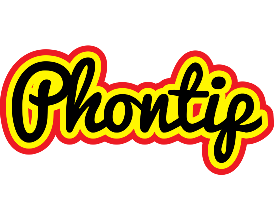 Phontip flaming logo