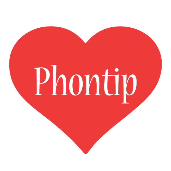 Phontip love logo