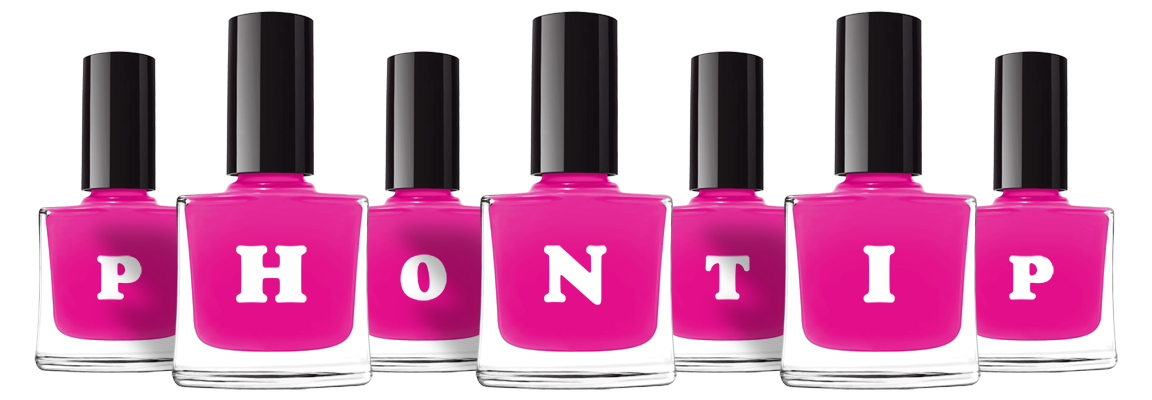 Phontip nails logo