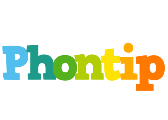 Phontip rainbows logo