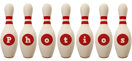 Photios bowling-pin logo