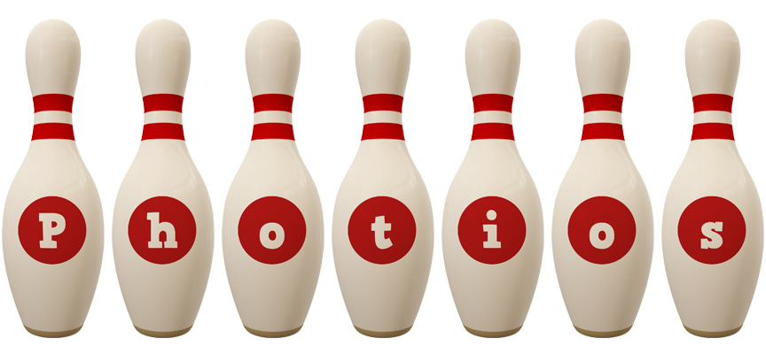 Photios bowling-pin logo