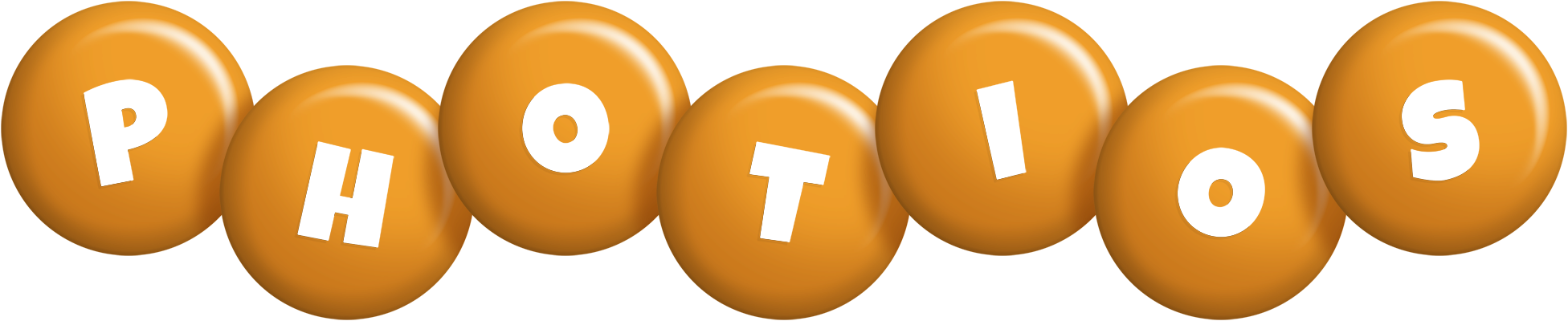 Photios candy-orange logo