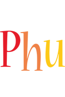 Phu birthday logo