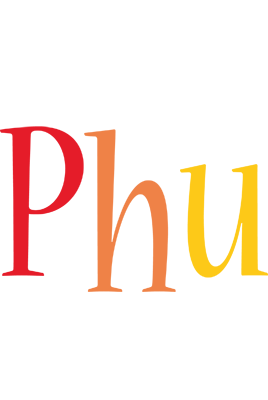 Phu birthday logo