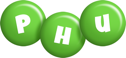 Phu candy-green logo