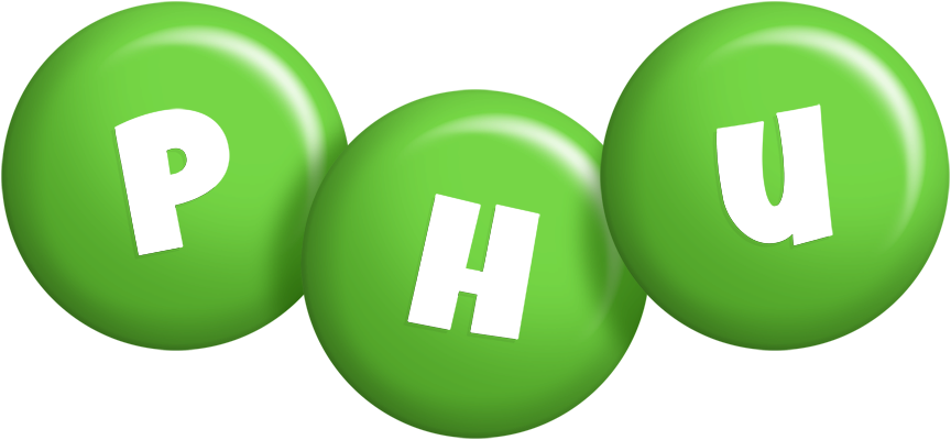 Phu candy-green logo