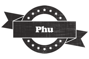 Phu grunge logo