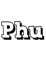 Phu snowing logo
