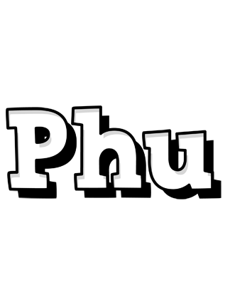 Phu snowing logo