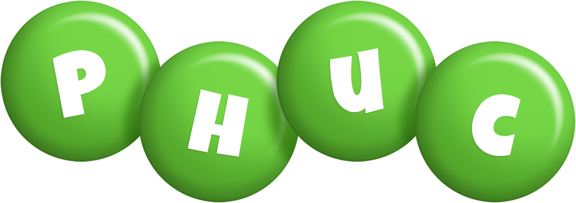 Phuc candy-green logo