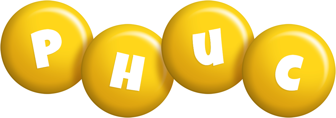 Phuc candy-yellow logo