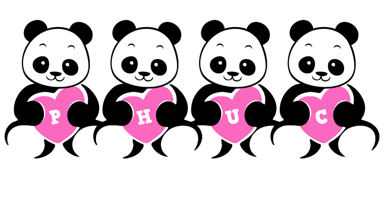 Phuc love-panda logo