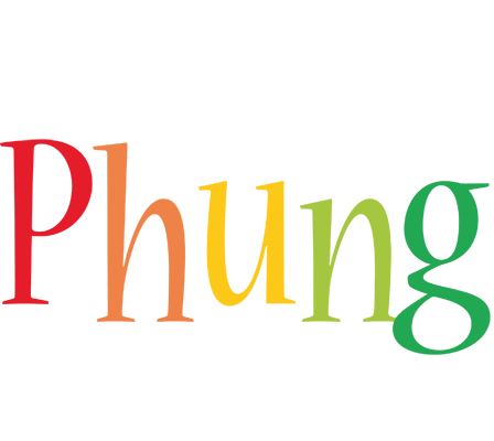 Phung birthday logo