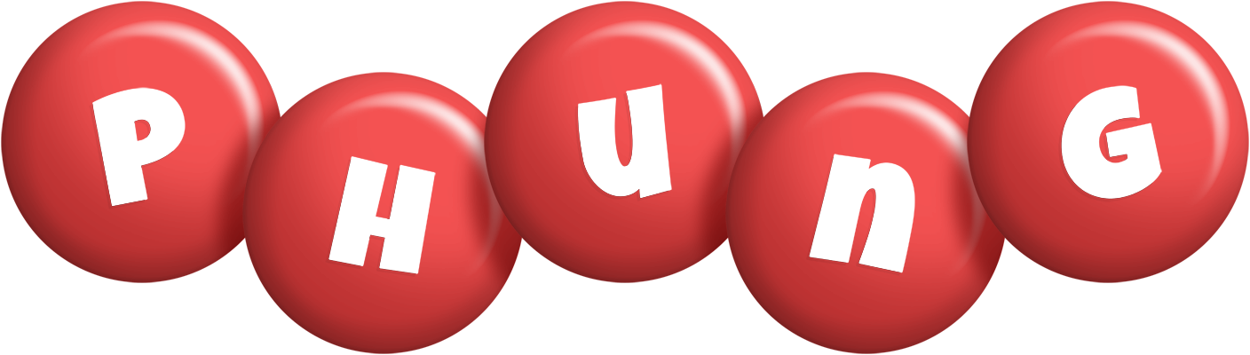 Phung candy-red logo