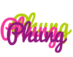 Phung flowers logo