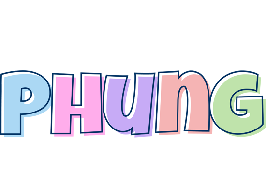 Phung pastel logo