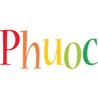 Phuoc birthday logo