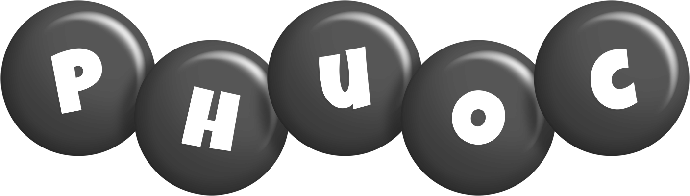 Phuoc candy-black logo