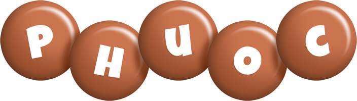 Phuoc candy-brown logo