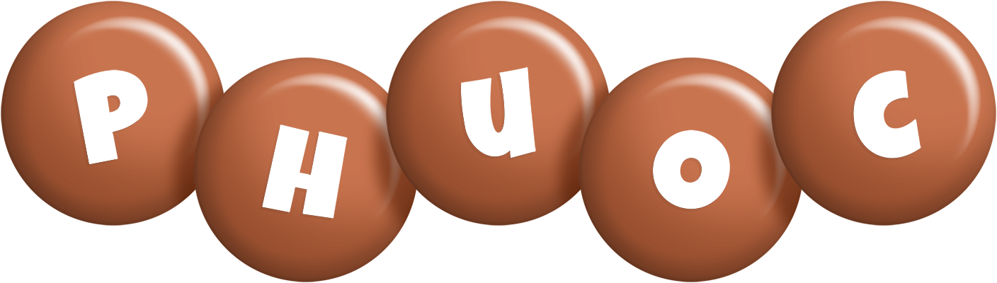 Phuoc candy-brown logo