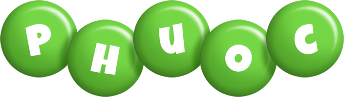 Phuoc candy-green logo