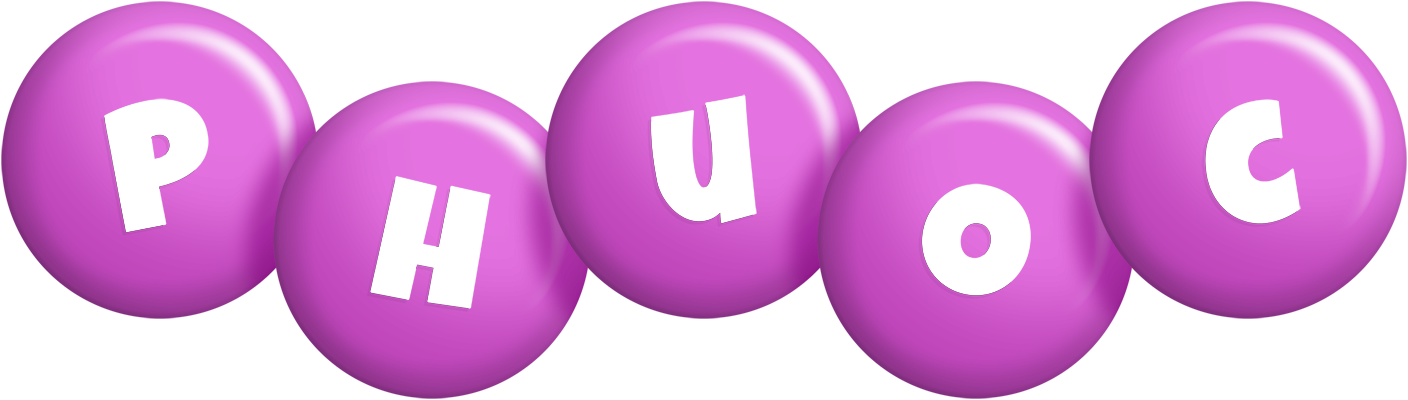 Phuoc candy-purple logo
