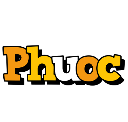 Phuoc cartoon logo