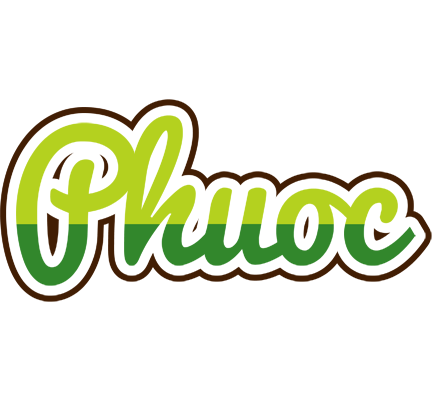 Phuoc golfing logo