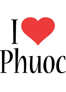 Phuoc i-love logo