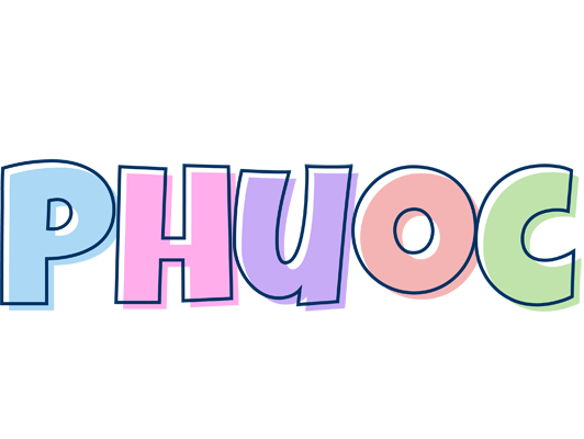 Phuoc pastel logo