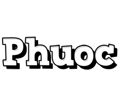Phuoc snowing logo