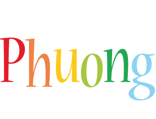 Phuong birthday logo